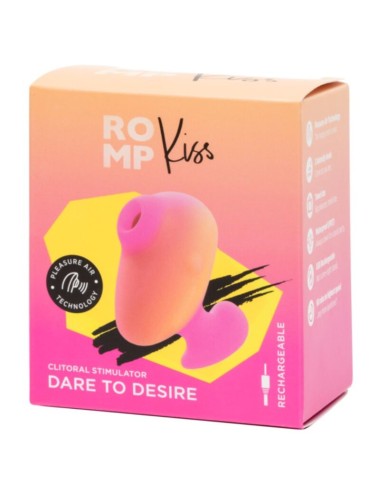 ROMP - KISS KLITORALSAUGFÄHIGER WIEDERAUFLADBARER FINGERVIBRATOR