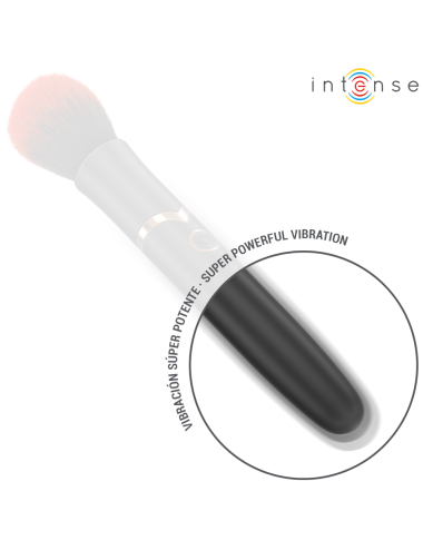 INTENSE - EMILIA HEIZBÜRSTE MIT VIBRATIONSFUNKTION, 16 CM