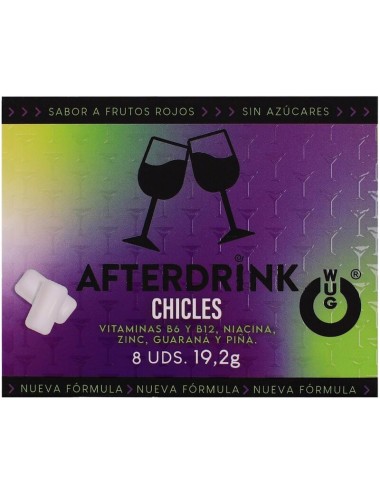 WUG GUM - AFTER DRINK HANGOVER 8 STÜCK