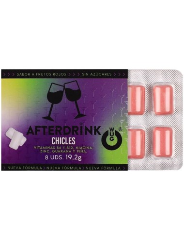 WUG GUM - AFTER DRINK HANGOVER 8 STÜCK