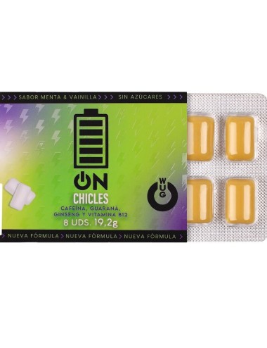 WUG ON – Funktionelles Kaugummi mit Koffein und Guarana