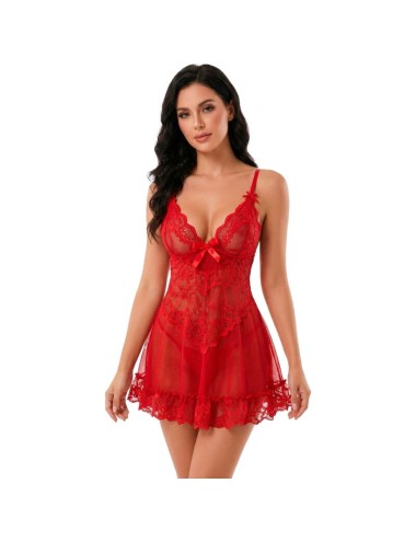 LIVCO CORSETTI FASHION - NUIT SET T-SHIRT + ROTER STOß 2028 S/M