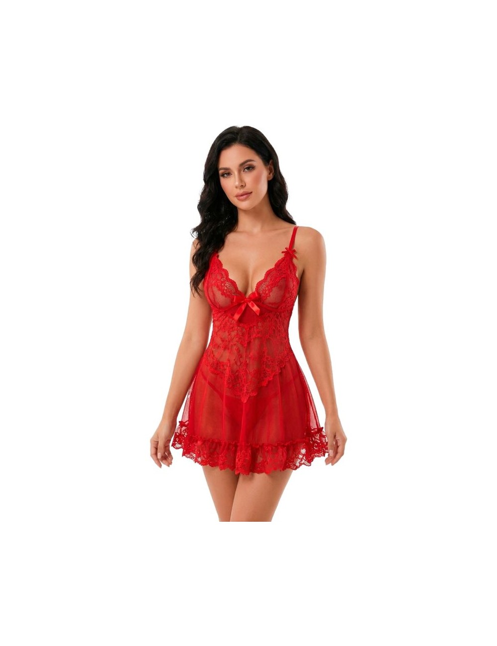 LIVCO CORSETTI FASHION - NUIT SET T-SHIRT + ROTER STOß 2028 S/M