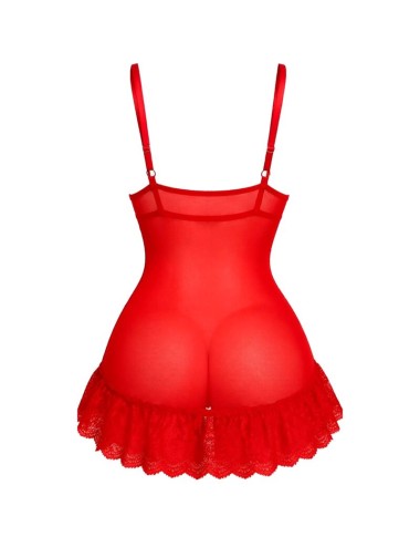 LIVCO CORSETTI FASHION - NUIT SET T-SHIRT + ROTER STOß 2028 S/M