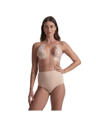BYE-BRA - BODY TAPE DOUBLE SIDED CINTA DE DOBLE CARA BEIGE TALLA ÚNICA 5 x 500 CM