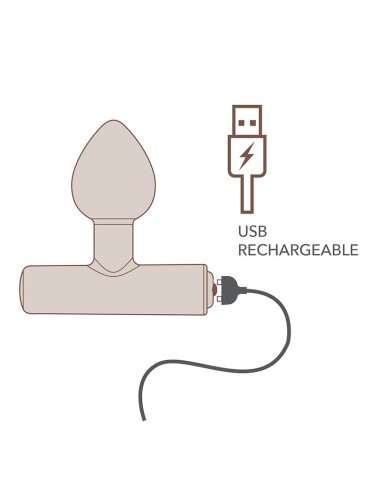 ROCKS-OFF - WIEDERAUFLADBARER MINI-ZAUBERSTAB MIT 16 FUNKTIONEN, PFINGSTROSENROSA