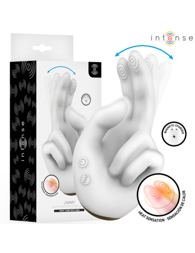 INTENSE - JIMMY HANDGEFORMTER MULTIFUNKTIONSSTIMULATOR MIT VIBRATION UND WÄRME