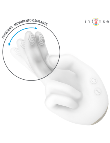 INTENSE - JIMMY HANDGEFORMTER MULTIFUNKTIONSSTIMULATOR MIT VIBRATION UND WÄRME