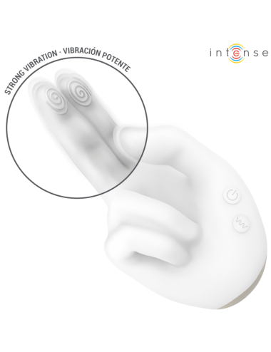 INTENSE - JIMMY HANDGEFORMTER MULTIFUNKTIONSSTIMULATOR MIT VIBRATION UND WÄRME