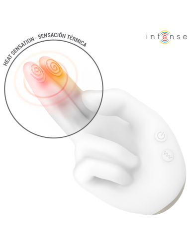 INTENSE - JIMMY HANDGEFORMTER MULTIFUNKTIONSSTIMULATOR MIT VIBRATION UND WÄRME