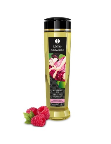 SHUNGA – BIO-MASSAGEÖL MIT HIMBEERDUFT