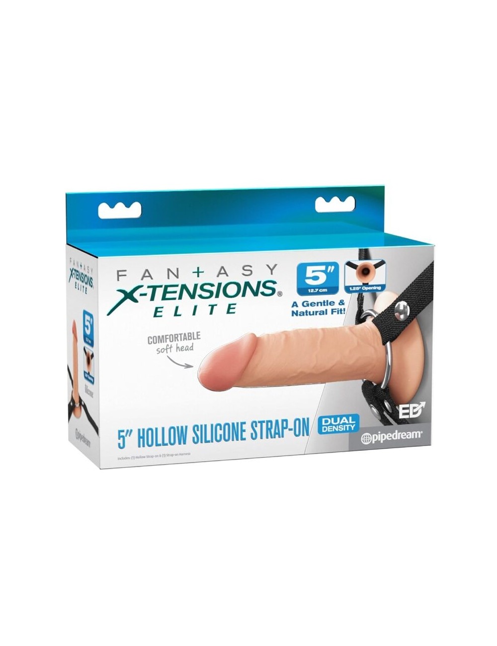 FANTASY X-TENSIONS - ELITE REALISTIC HOLLOW STRAP-ON 12
