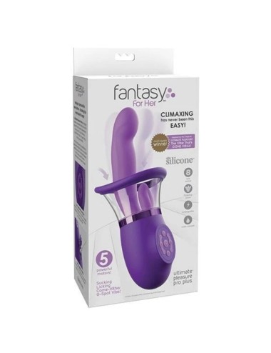FANTASY FOR HER - ULTIMATE PLEASURE PRO PLUS HASE-VIBRATOR LILA 20,3 CM