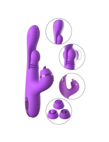 FANTASY FOR HER - INTIMOTION PULSE PRO VIBE RABBIT VIBRATOR LILA