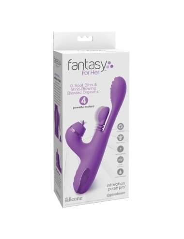 FANTASY FOR HER - INTIMOTION PULSE PRO VIBE RABBIT VIBRATOR LILA