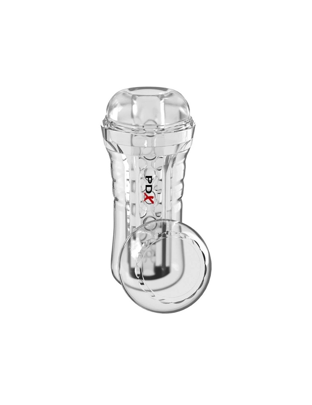 PDX ELITE – VIEWTUBE PLUS TRANSPARENTER STROKER MIT DURCHSICHT UND EZ-GRIP