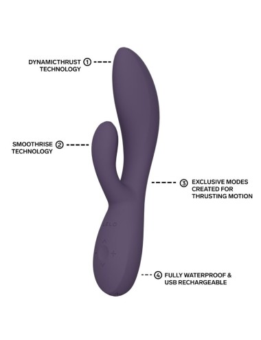 LELO - INA THRUST RABBIT STOSSVIBRATOR LILA