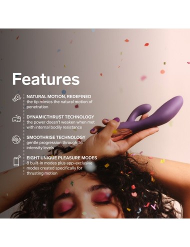 LELO - INA THRUST RABBIT STOSSVIBRATOR LILA