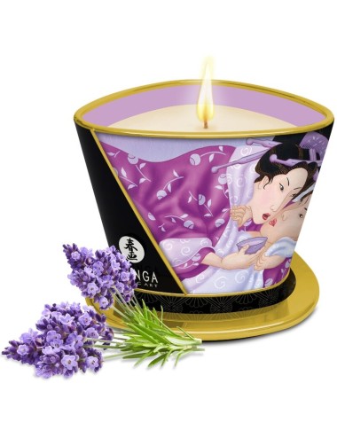 SHUNGA - MASSAGEKERZE LAVANDER 170 ML
