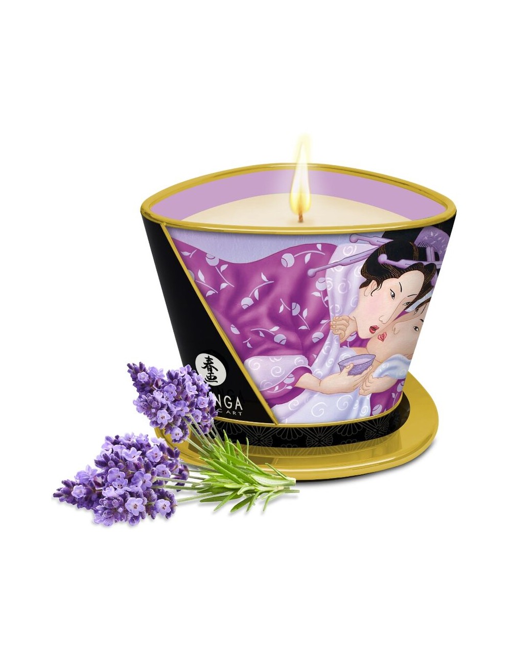 SHUNGA - MASSAGEKERZE LAVANDER 170 ML