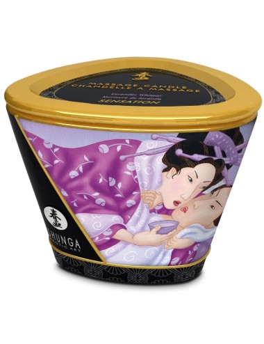 SHUNGA - MASSAGEKERZE LAVANDER 170 ML