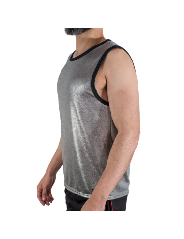 MACHO - T-SHIRT MIT FEINEM GLITZER