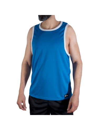 MACHO - CMV002 BLAUES SPORT-T-SHIRT L/XL