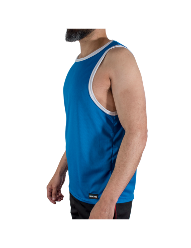 MACHO - CMV002 BLAUES SPORT-T-SHIRT L/XL