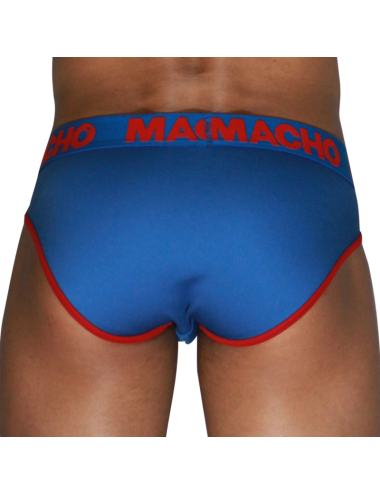 MACHO - MCH005 CLASSIC SLIP BLAU + ROT S