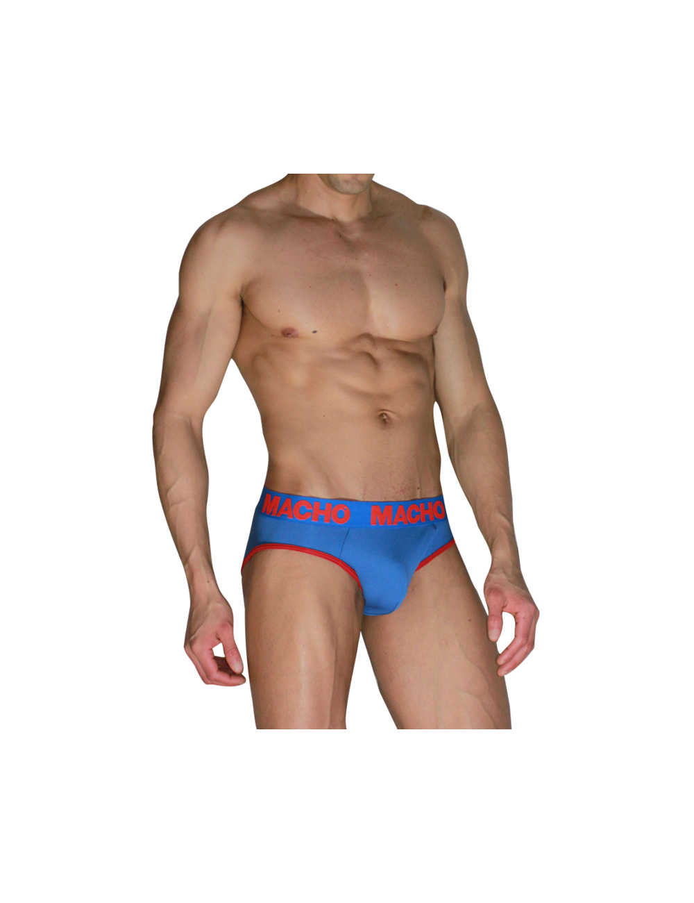 MACHO - MCH005 CLASSIC SLIP BLAU + ROT L