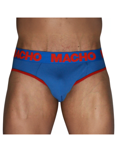 MACHO - MCH005 CLASSIC SLIP BLAU + ROT L