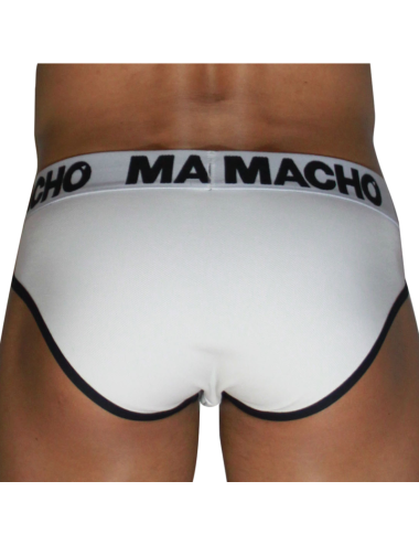 MACHO - MCH006 CLASSIC SLIP WEISS + SCHWARZ M