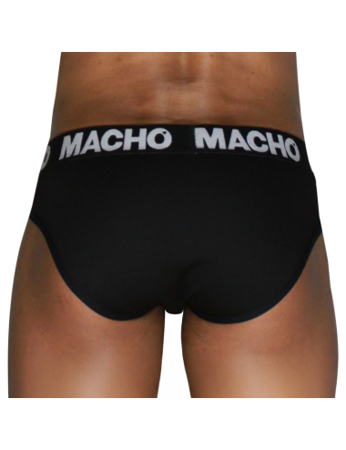 MACHO - MCH007 CLASSIC SLIP SCHWARZ + SCHWARZ S