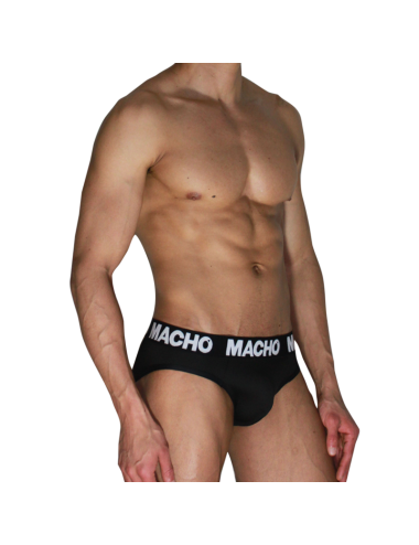 MACHO - MCH007 CLASSIC SLIP SCHWARZ + SCHWARZ XL