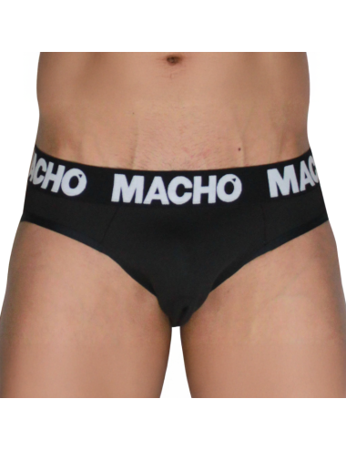 MACHO - MCH007 CLASSIC SLIP SCHWARZ + SCHWARZ XL