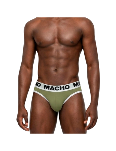 MACHO - MCH013 MILITÄRGRÜNES UNTERHÜLLPEELING XL