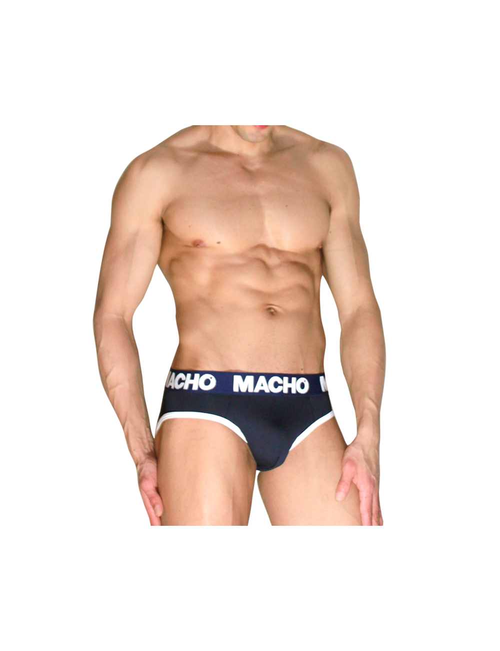 MACHO - MCH008 MARINEBLAUES KLASSISCHES SLIP-SCHUH S