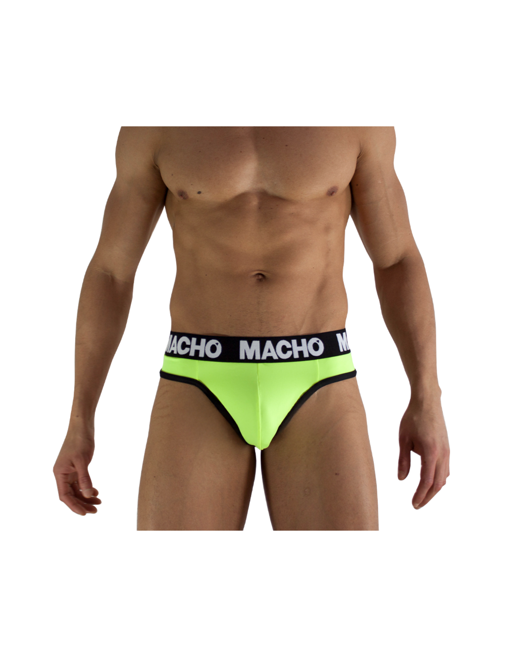 MACHO - MTG001 FLUORESZIERENDER GELBER STRINGTANGA