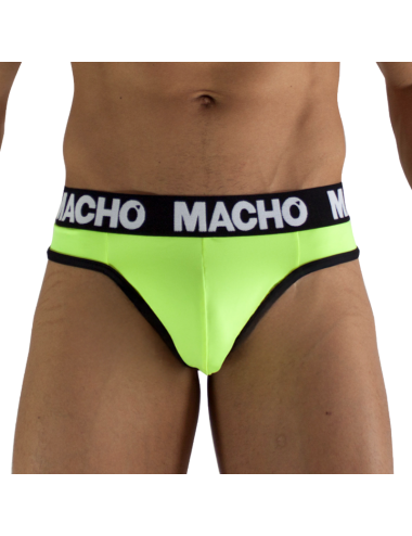 MACHO - MTG001 FLUORESZIERENDER GELBER STRINGTANGA
