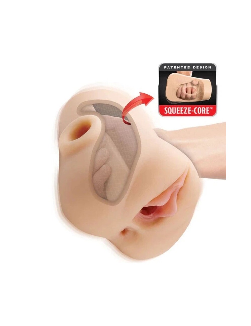 PDX PLUS – DOPPEL-POWER-VIBRATIONS-STRICKGERÄT LEICHT 20