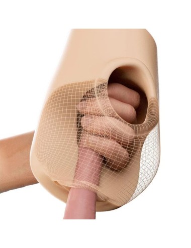 PDX PLUS – REALISTISCHER VAGINA-PUSSY-POOUNDER-SQUEEZE-STROKER 18 CM
