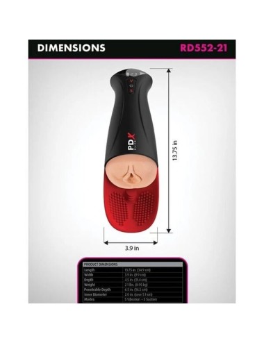 PDX ELITE - FUCK-O-MATIC PRO XL AUTOMATISCHER MASTURBATOR 42 CM