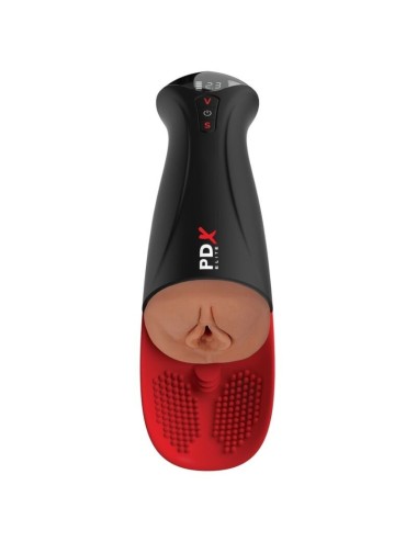 PDX ELITE - FAP-O-MATIC PRO XL AUTOMATISCHER VIBRATIONS-STROKER BRAUN 34