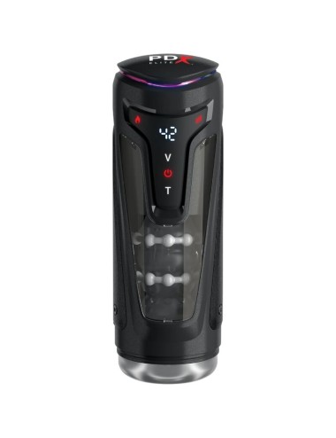 PDX ELITE - MOTO-BATOR PRO THRUSTING STROKER AUTOMATISCHER VIBRATIONS- UND WÄRME-MASTURBATOR 26