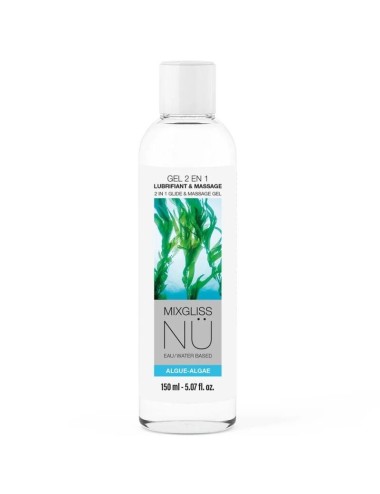 MIXGLISS – 2-IN-1-GLEITGEL UND MASSAGEGEL AUF WASSERBASIS MIT NURU-ALGEN