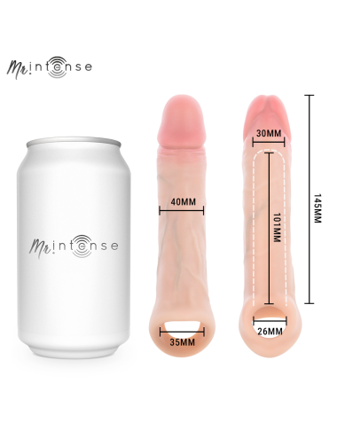 MR INTENSE - ARNOLD M ULTRA-REALISTISCHER VIBRIERENDER PENISSÄULE 14,5 CM – Ø – 4 CM