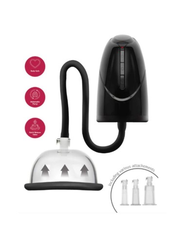 SHE.E.O - AUTOMATISCHE VAKUUMPUMPE FÜR VAGINA UND KLITORIS SCHWARZ