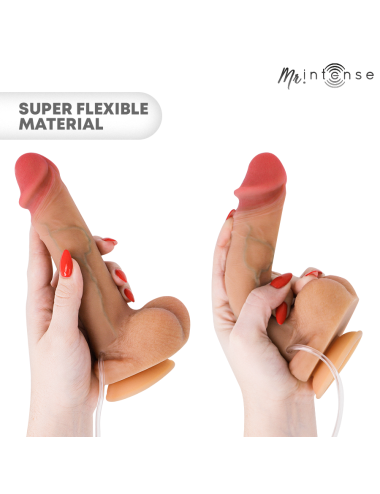 MR INTENSE - DANNY ULTRA-REALISTISCHER SPRITZER-PENIS MIT HODEN 20,5 CM -Ø- 4 CM