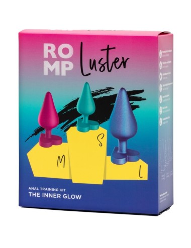 ROMP - LUSTER ANAL TRAININGSSET S/M/L MIT HERZFÖRMIGER BASIS