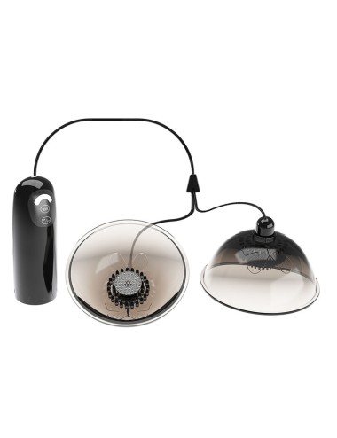 PRETTY LOVE - ROTIERENDER BRUSTWARZEN-SAUGSTIMULATOR SCHWARZ